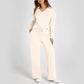 🎁Hot Sale 49% OFF⏳Women's 2 Piece Sets Outfits Casual Long Sleeve Sweatsuits Sets