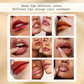 Transferproof Color-Changing Lipstick💄CrystalClear Color Alchemy 💋 Auto-Tints on Contact!