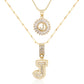 🎁New Year Sale 50% OFF💖2 Pack - Initial Letter Pendant Necklaces