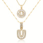 🎁New Year Sale 50% OFF💖2 Pack - Initial Letter Pendant Necklaces