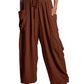 💥This Week's Special Price £17.99🎁☀️Women's Linen Wide Leg Pants with Pockets