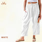 🌞Summer Hot Sale 50% OFF -👖Women's Linen Wide Leg Pants with Pockets