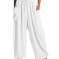 💥This Week's Special Price £17.99🎁☀️Women's Linen Wide Leg Pants with Pockets