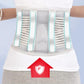 💥HOT SALE - 50% OFF🔥Caring for your lumbar spine🎁🎄Heat-pressed Mesh Breathable Steel Plate Support Waist Protector