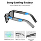 Smart glasses with AI and ChatGPT, 8MP camera and 1200P 4K HD video recording, real-time translation in over 160 languages, Bluetooth 5.4, HiFi audio and music control, wearable smart sunglasses with video recording.