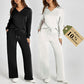 🎁Hot Sale 49% OFF⏳Women's 2 Piece Sets Outfits Casual Long Sleeve Sweatsuits Sets