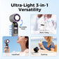 🌞Summer Hot Sale - Multifunction Portable Handheld Turbo Ice-Cooling Fan | AC-Like Gel Pad Tech, 5 Gears