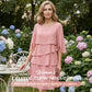 🎉Last Day Promotion 50% OFF💃Women's Elegant Layered Ruffle Sleeve Dress – Effortless Style for Every Occasion✨