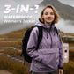 🔥LAST DAY SALE- 49% OFF🎁3-in-1 Waterproof Women's Jacket – Rain, Wind & Cold, All Covered