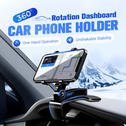 🔥360 Degree Rotation Dashboard Car Phone Holder🚗