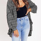 💖LAST DAY SALE 49% OFF🏆Women's Mineral Washed Button Down Plaid Shirt