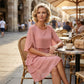 🎉Last Day Promotion 50% OFF💃Women's Elegant Layered Ruffle Sleeve Dress – Effortless Style for Every Occasion✨