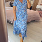 💃Hot Sale - 50% OFF🔥Floral Print V-neck Dress