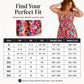 🏝️LAST DAY SALE 50% OFF💃Women's Summer Square Neck Sleeveless Loose Casual Short Smocked Romper