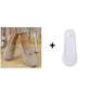 👡 Women’s Mesh Loafers with Arch Support – Breathable Slip-On Shoes with Metal Buckle, Anti-Slip Sole – Perfect for Walking, Work & Casual Wear (4 Colours, Sizes 36–43)