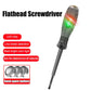 2-in-1 Voltage Tester Pen & Magnetic Screwdriver – AC/DC Neon Display, Anti-Slip Handle, Slotted & Phillips Bits, Pocket-Sized Circuit Detector