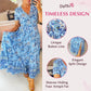 💃Hot Sale - 50% OFF🔥Floral Print V-neck Dress