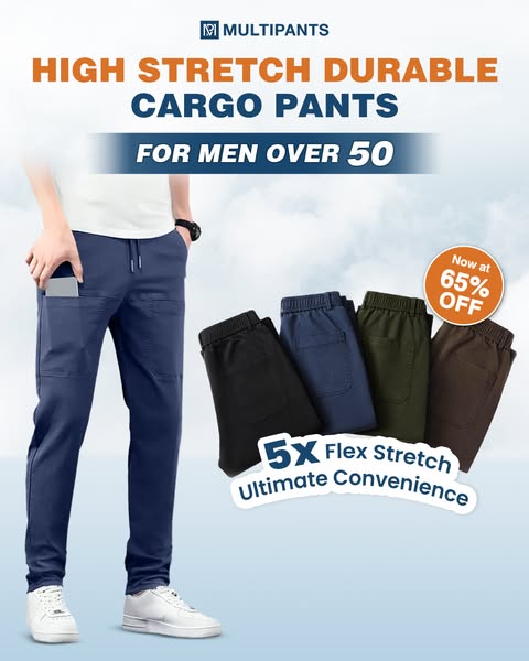 🎅Christmas Pre Sale 50% OFF🎁MultiPants – High Stretch Multi-pocket Durable Cargo Pants