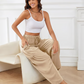 💥This Week's Special Price £17.99🎁☀️Women's Linen Wide Leg Pants with Pockets