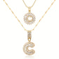 🎁New Year Sale 50% OFF💖2 Pack - Initial Letter Pendant Necklaces