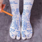 🔥Hot sale🔥Reflexology Socks Set 🦶✨ – Foot Massage Tool, Reflex Guide, Pain Relief