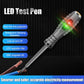 2-in-1 Voltage Tester Pen & Magnetic Screwdriver – AC/DC Neon Display, Anti-Slip Handle, Slotted & Phillips Bits, Pocket-Sized Circuit Detector