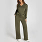 🎁Hot Sale 49% OFF⏳Women's 2 Piece Sets Outfits Casual Long Sleeve Sweatsuits Sets