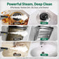 💨 Primiorix Steam Cleaner – Adjustable Steam Levels, Multi‑Surface (Kitchen, Bathroom, Tile, Car), Large Water Tank, Accessories Included – Chemical‑Free Deep Cleaning