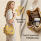 Handmade Crochet Floral Tote Bag 🌸🧶 – Artisan Cotton Shoulder Bag, Vintage Romantic Design, One-of-a-Kind – 30-Day Guarantee