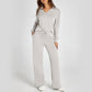 🎁Hot Sale 49% OFF⏳Women's 2 Piece Sets Outfits Casual Long Sleeve Sweatsuits Sets