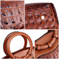 🔥2025 Hot Sale🔥Large Capacity Vintage Luxury Crocodile Leather Vintage Handbag