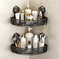 ⏳Limited-time 50% off⏰Wall Mounted Bathroom Organizer with Suction Cup