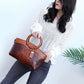 🔥2025 Hot Sale🔥Large Capacity Vintage Luxury Crocodile Leather Vintage Handbag