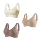 🎁Buy 1 Get 2 Free💕Women's Ribbed Push Up Adjustable Wireless Bra