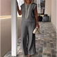 🌸Spring Specials💐Women's Crew Neck Sleeveless Top and Pants Set
