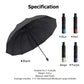 🎁2025 Hot Sale 50% OFF⏳12-Rib Large Foldable Windproof Umbrella