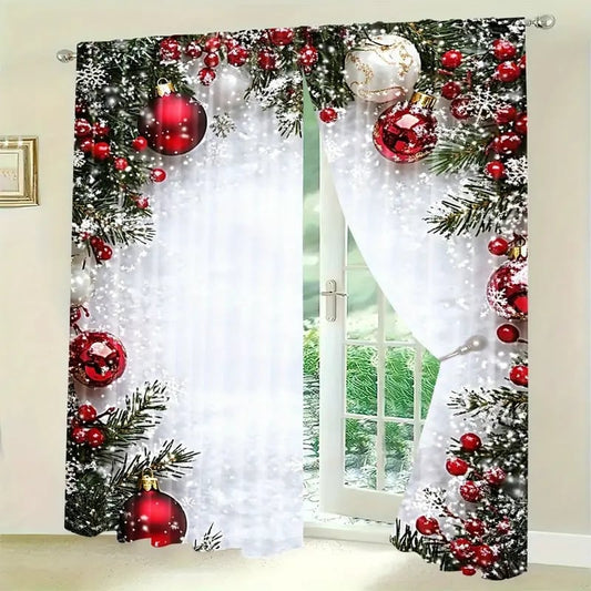 🎅Holiday Sale 49% OFF🎄Christmas Curtains