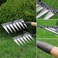 🌱Limited Time Half Price - 4/5/6/7 Tooth Carbon Steel Garden Hand Rake