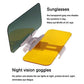 🚗 Day & Night Car Sun Visor Anti‑Glare Shield – Blocks 99.9% UV, Filters Headlight Glare, Universal Fit for Cars Trucks SUVs – Reduces Eye Fatigue, 180° Adjustable (2 Sizes)