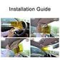 🚗 Day & Night Car Sun Visor Anti‑Glare Shield – Blocks 99.9% UV, Filters Headlight Glare, Universal Fit for Cars Trucks SUVs – Reduces Eye Fatigue, 180° Adjustable (2 Sizes)