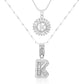 🎁New Year Sale 50% OFF💖2 Pack - Initial Letter Pendant Necklaces