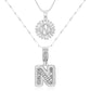 🎁New Year Sale 50% OFF💖2 Pack - Initial Letter Pendant Necklaces
