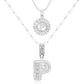 🎁New Year Sale 50% OFF💖2 Pack - Initial Letter Pendant Necklaces