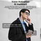 Smart glasses with AI and ChatGPT, 8MP camera and 1200P 4K HD video recording, real-time translation in over 160 languages, Bluetooth 5.4, HiFi audio and music control, wearable smart sunglasses with video recording.