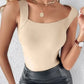 Women’s Thermal U-Neck Top with Built-In Bra