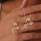 💖Last Day 50% OFF✨3-Layering Initial A-Z Letter Pendant Necklaces🎀