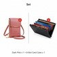 🔥Last Day Promotion：ONLY ￡11.99!!👜 📱 Simple and elegant women's touchscreen crossbody phone wallet