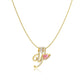 💖Last Day 50% OFF✨3-Layering Initial A-Z Letter Pendant Necklaces🎀
