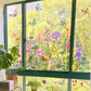 💐Time-limited Special💞Colorful Floral Bouquet Window Sticker🖼️(Cut to size freely)