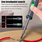 2-in-1 Voltage Tester Pen & Magnetic Screwdriver – AC/DC Neon Display, Anti-Slip Handle, Slotted & Phillips Bits, Pocket-Sized Circuit Detector